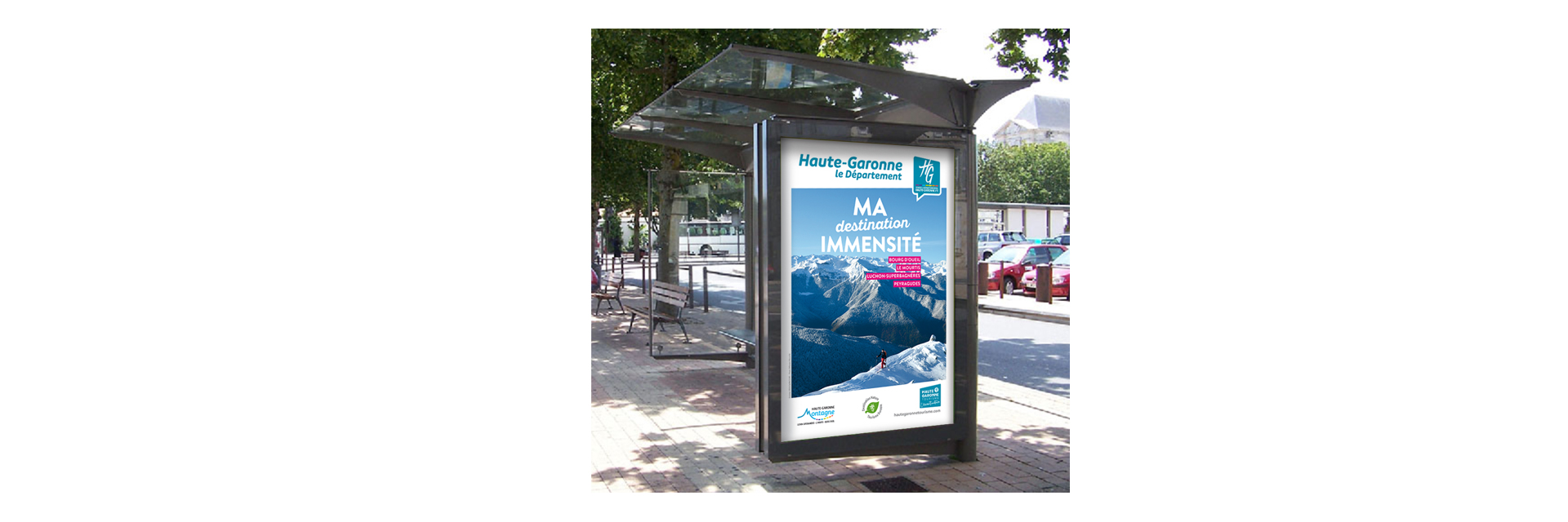 Campagne de communication I Tourisme hiver Haute-Garonne