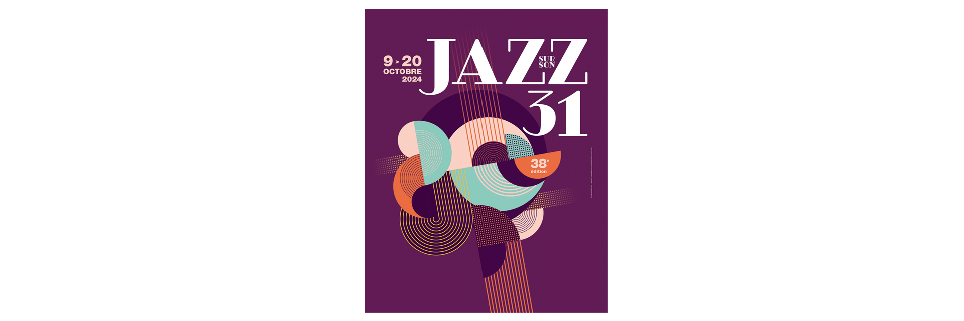 Jazz sur son 31 I Identité visuel du festival