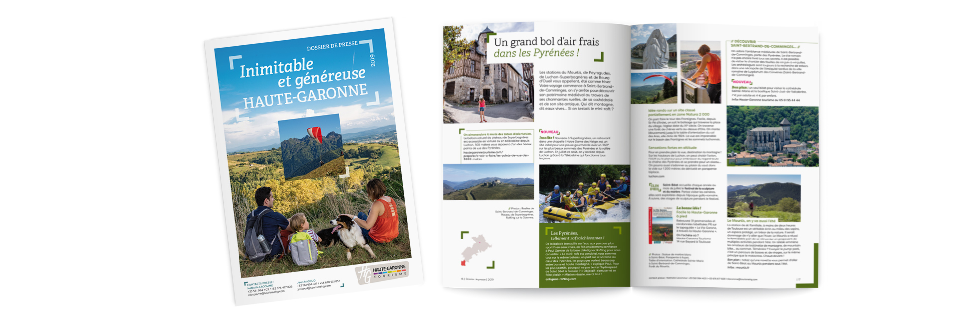 Dossier de presse<br />
Haute-Garonne Tourisme
